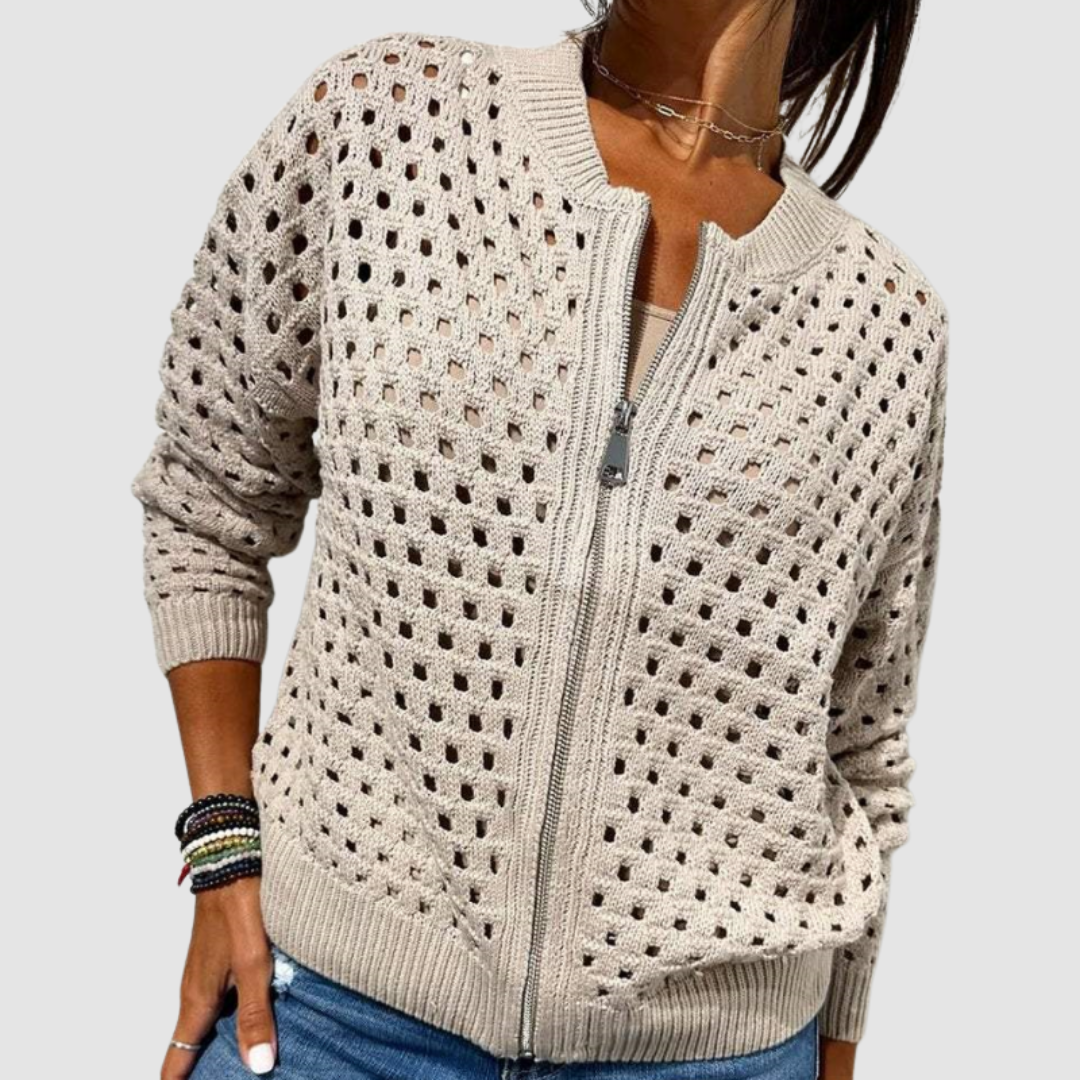Auriane | Cardigan Ajouré