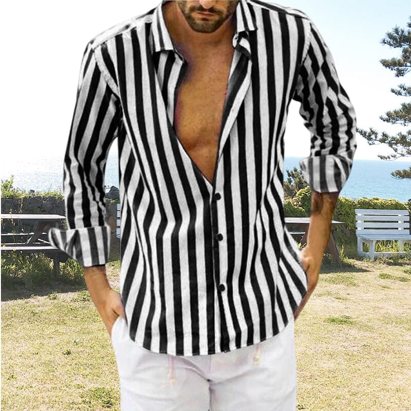 Alain | Chemise à rayures Homme
