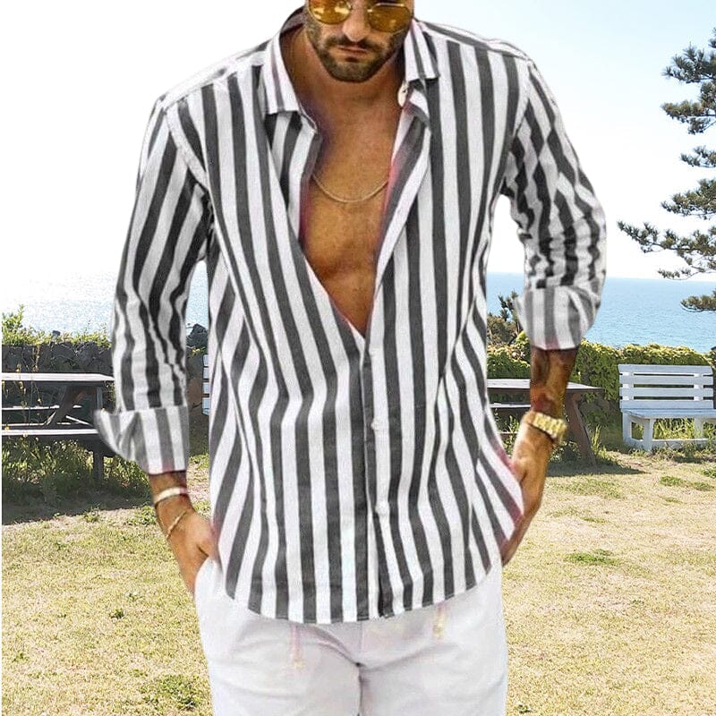 Alain | Chemise à rayures Homme