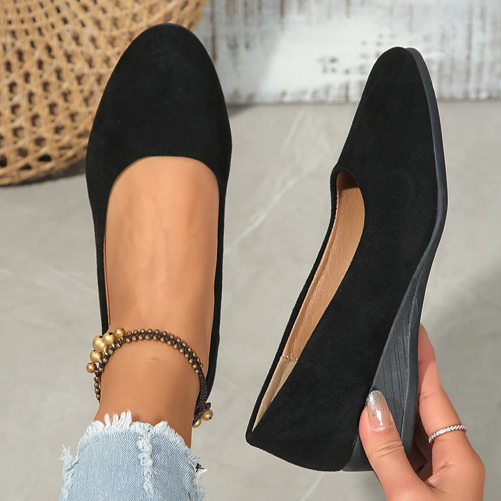 Éliane™ – Ballerines à talon compensé