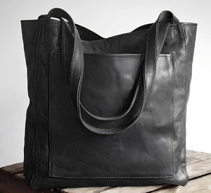 Toni – Sac en Cuir à Doublure Suédée