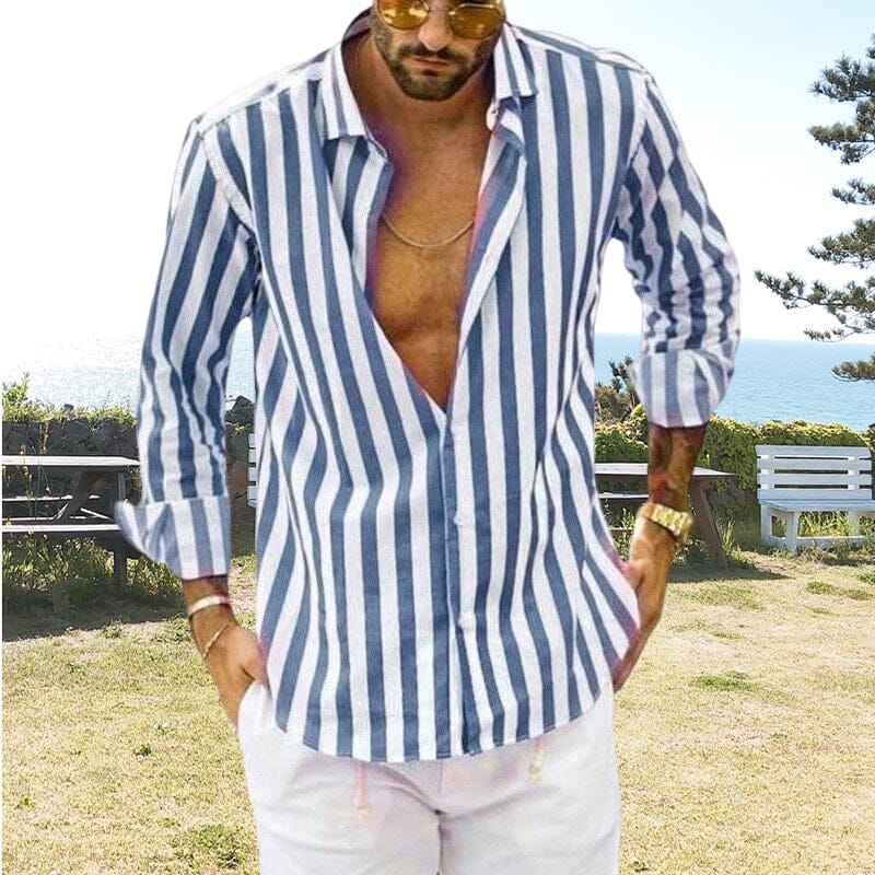 Alain | Chemise à rayures Homme