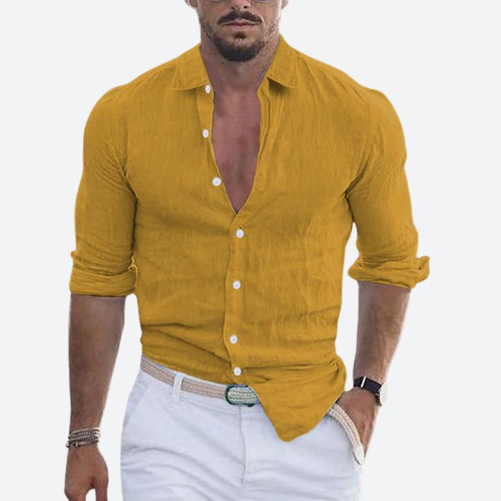 Rogelio | Chemise à col rabattu Homme