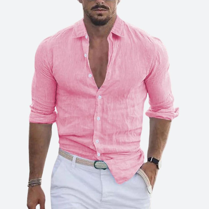 Rogelio | Chemise à col rabattu Homme
