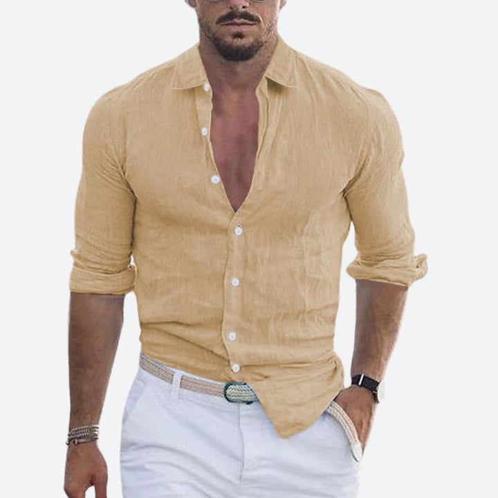 Rogelio | Chemise à col rabattu Homme