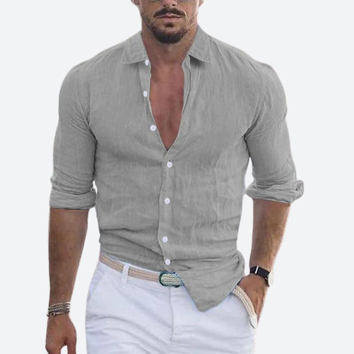 Rogelio | Chemise à col rabattu Homme