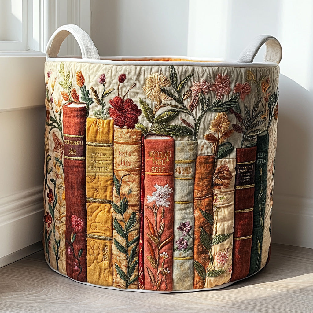Jardin Littéraire | Panier Matelassé Édition Unique