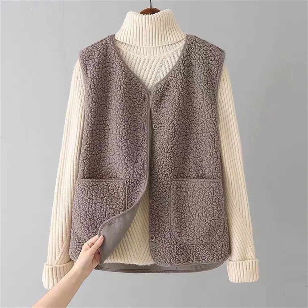 Lucienne | Cardigan Classique en Maille Douce
