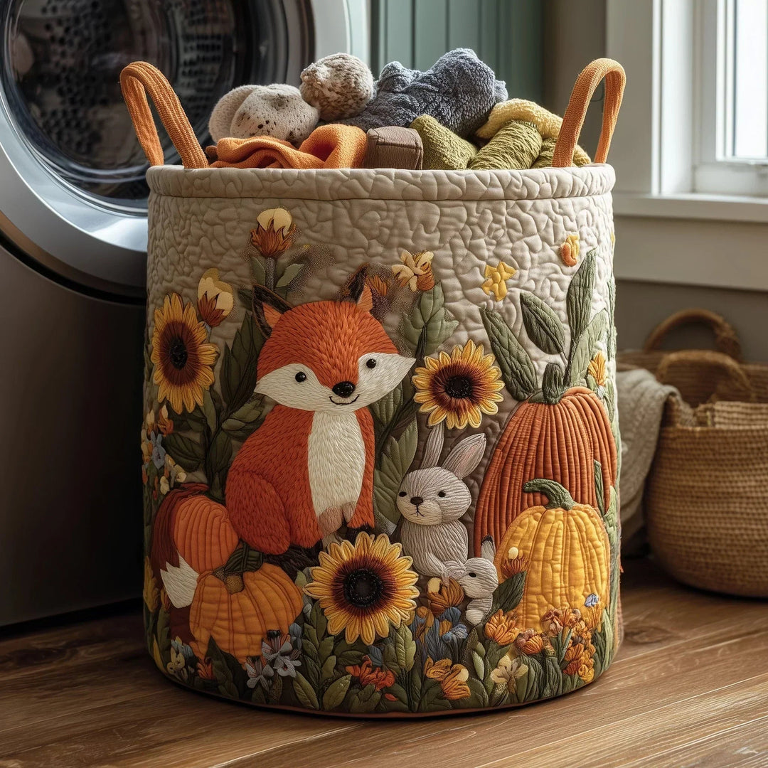 Renard et ses Amis | Panier Matelassé Édition Unique