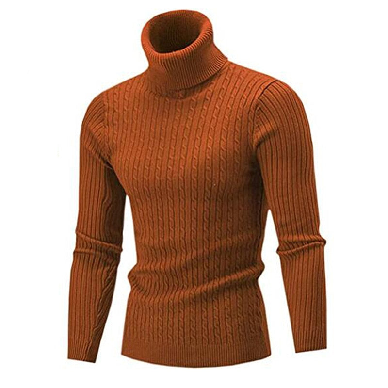 Klaus | Pull à col roulé en tricot Homme