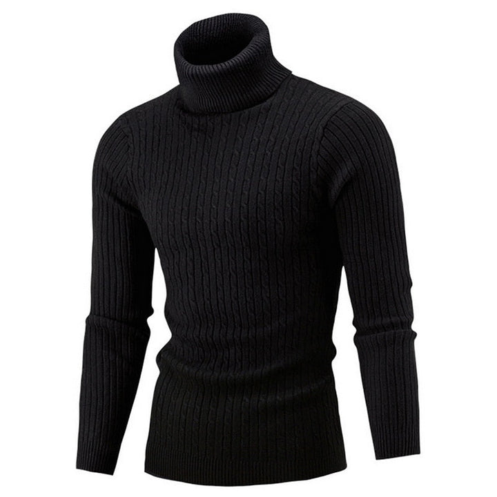 Klaus | Pull à col roulé en tricot Homme