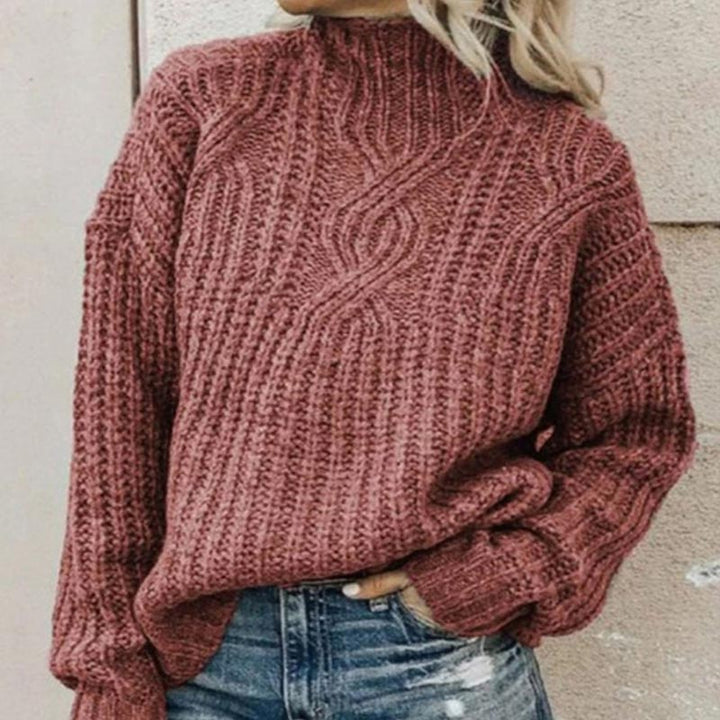 Sylvie | Pull Torsadé en Maille Douce