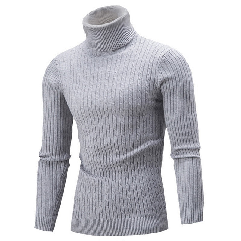 Klaus | Pull à col roulé en tricot Homme