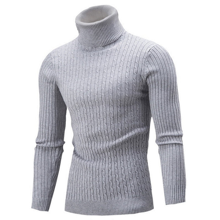 Klaus | Pull à col roulé en tricot Homme