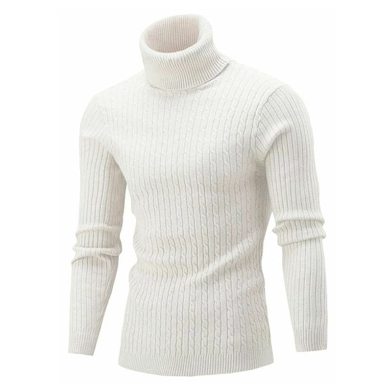 Klaus | Pull à col roulé en tricot Homme