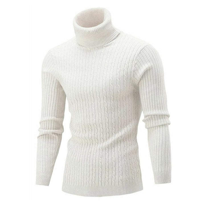 Klaus | Pull à col roulé en tricot Homme