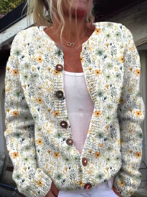 Lison | Cardigan Brodé