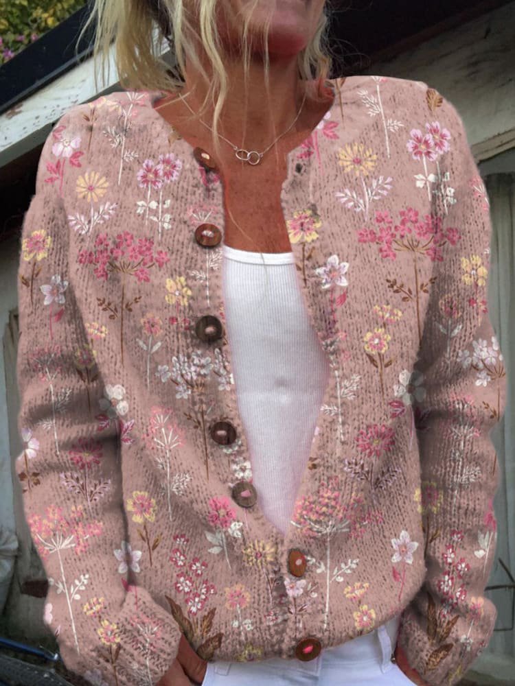 Lison | Cardigan Brodé