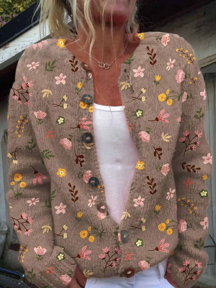 Lison | Cardigan Brodé