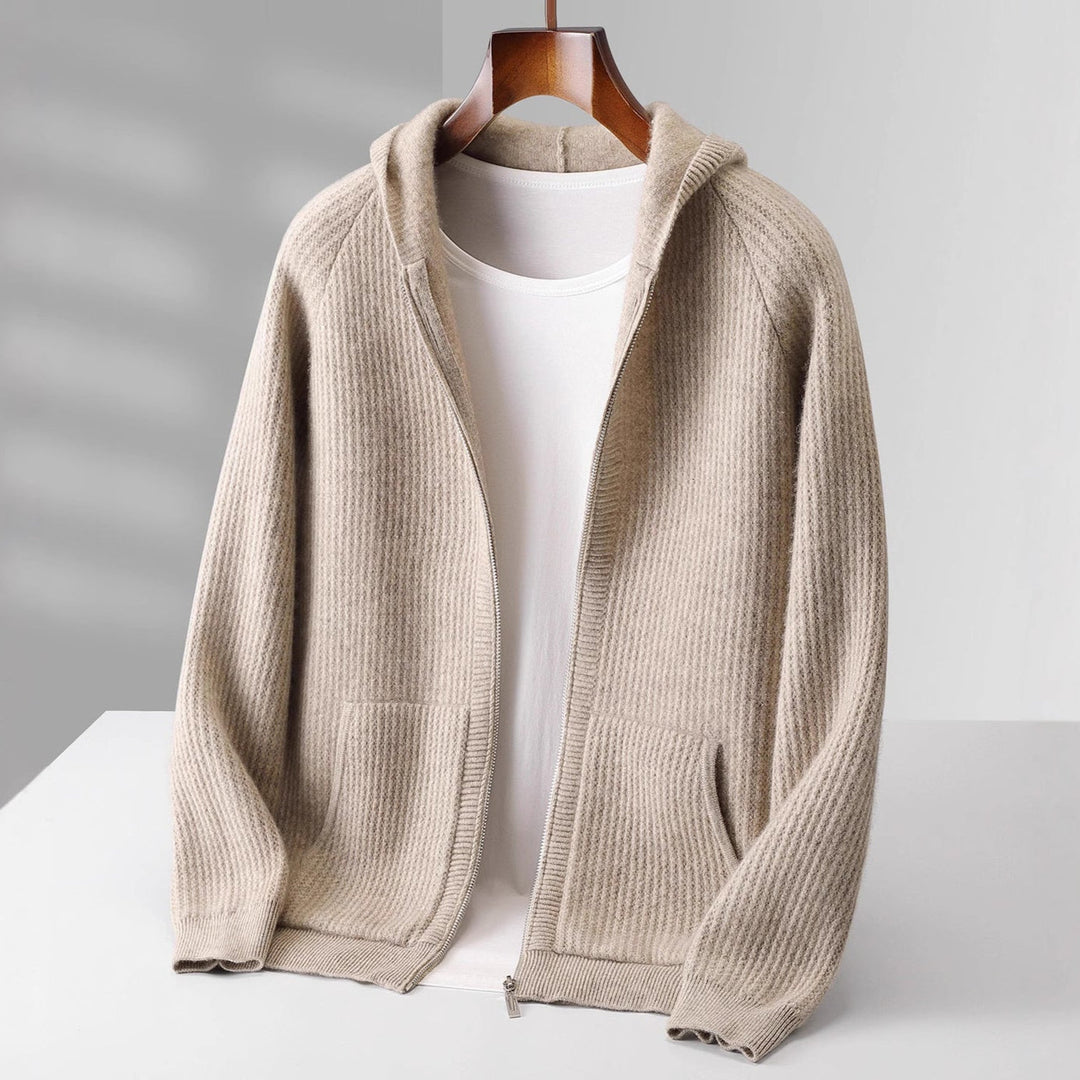Manon | Gilet Capuche Laine Mérinos