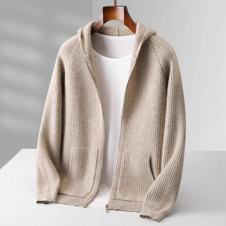 Manon | Gilet Capuche Laine Mérinos