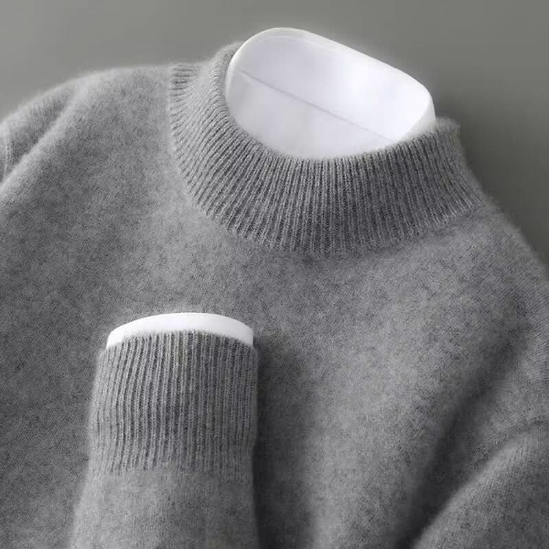 Séverine | Pull en Laine à Col Montant