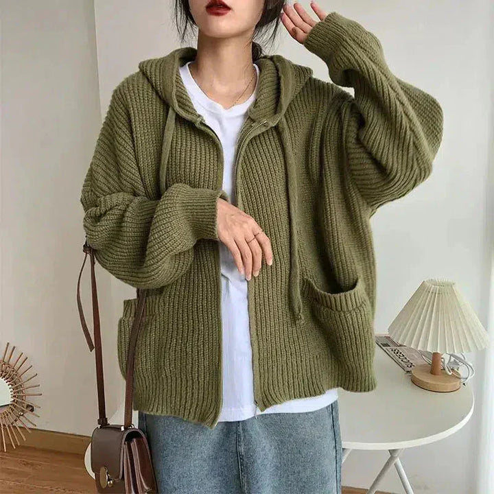 Maxime | Cardigan Zippé