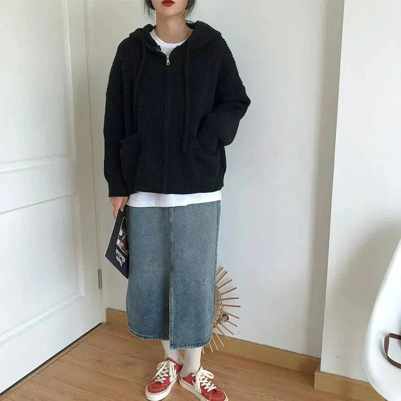 Maxime | Cardigan Zippé