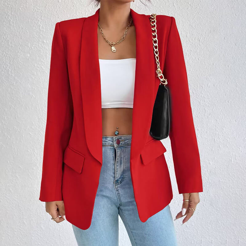 Lucile | Blazer Ouvert à Manches Longues