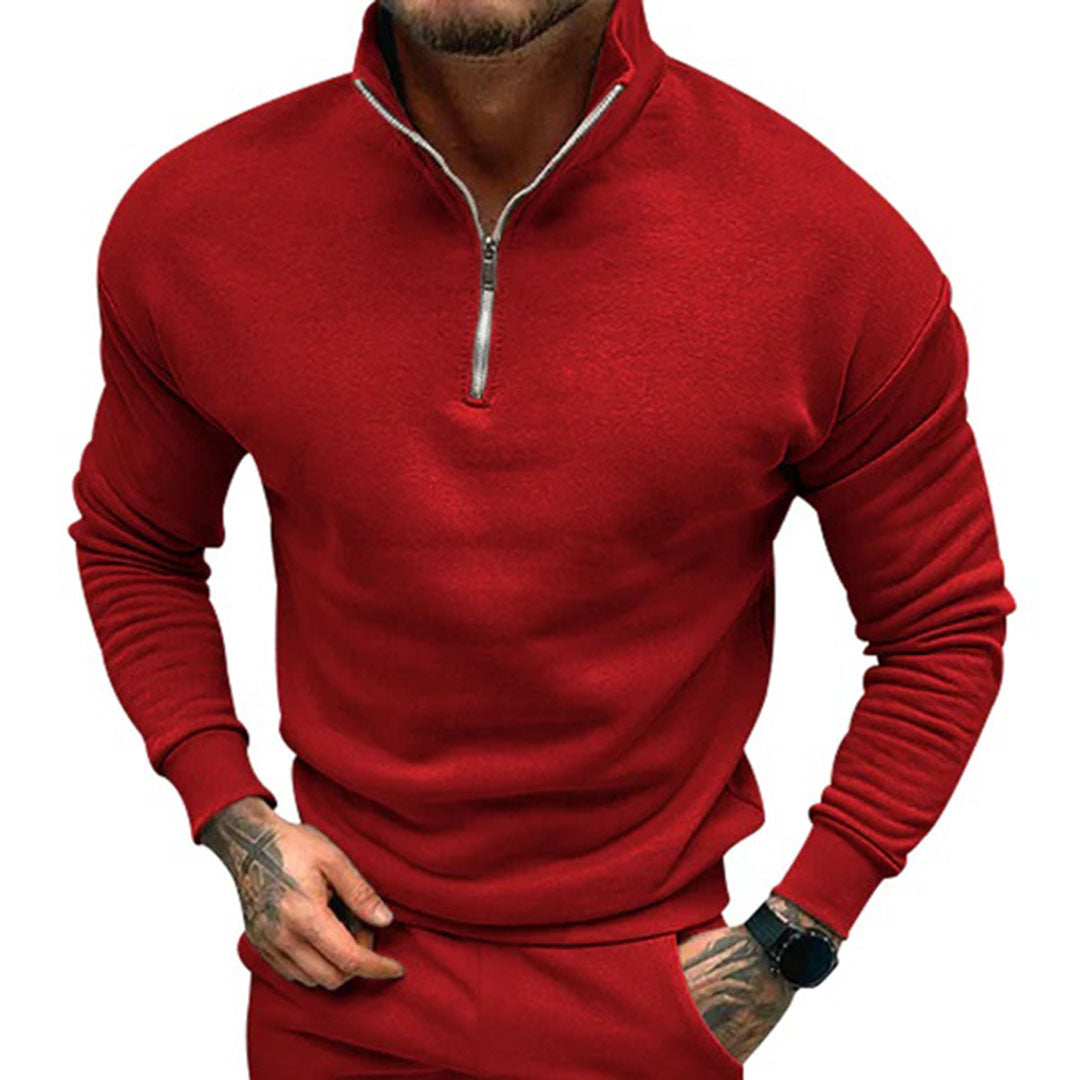 Rassell | Pull Demi-Zip Homme
