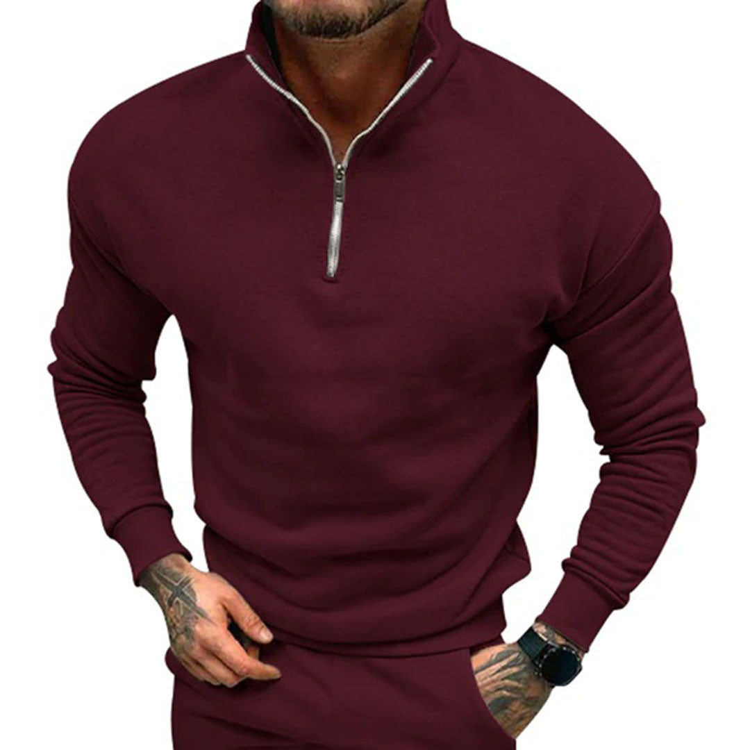 Rassell | Pull Demi-Zip Homme
