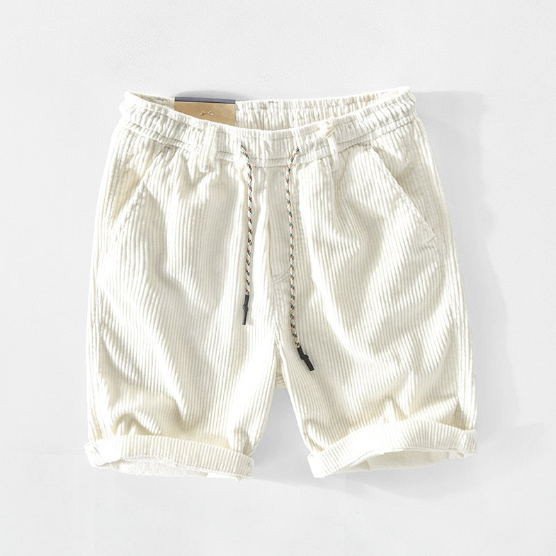Ricky | Shorts en corduroy à coupe décontractée