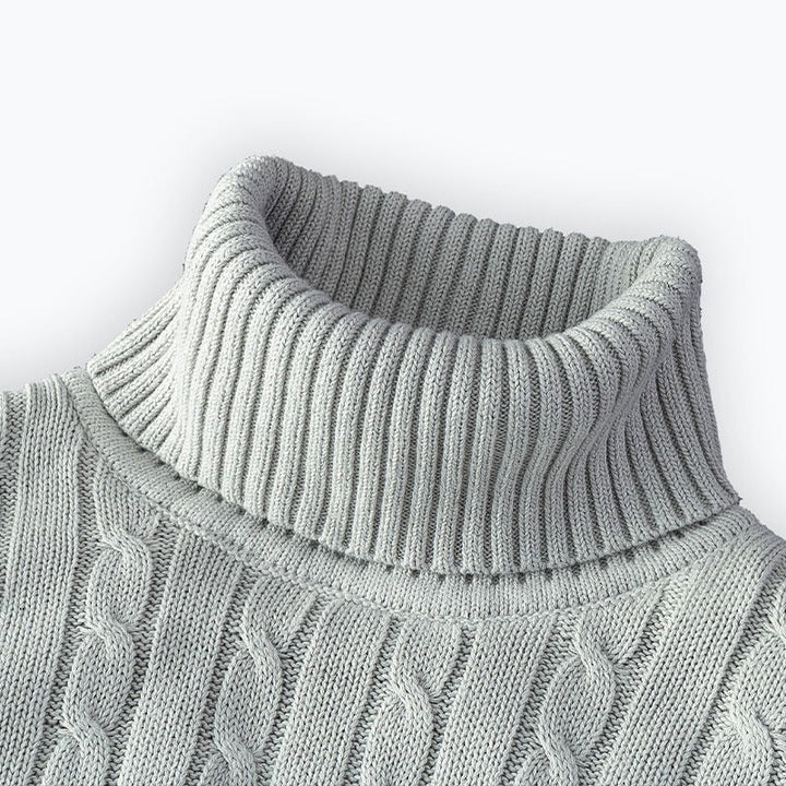 Klaus | Pull à col roulé en tricot Homme