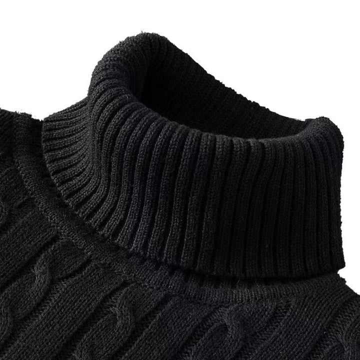 Klaus | Pull à col roulé en tricot Homme
