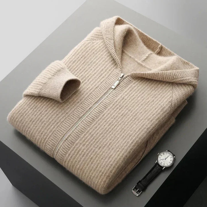 Manon | Gilet Capuche Laine Mérinos