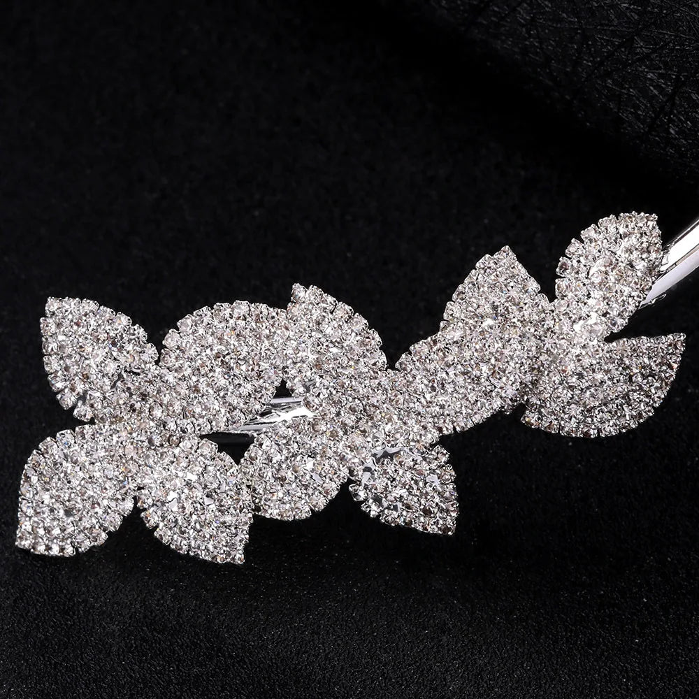 Collier Fleur en Cristal