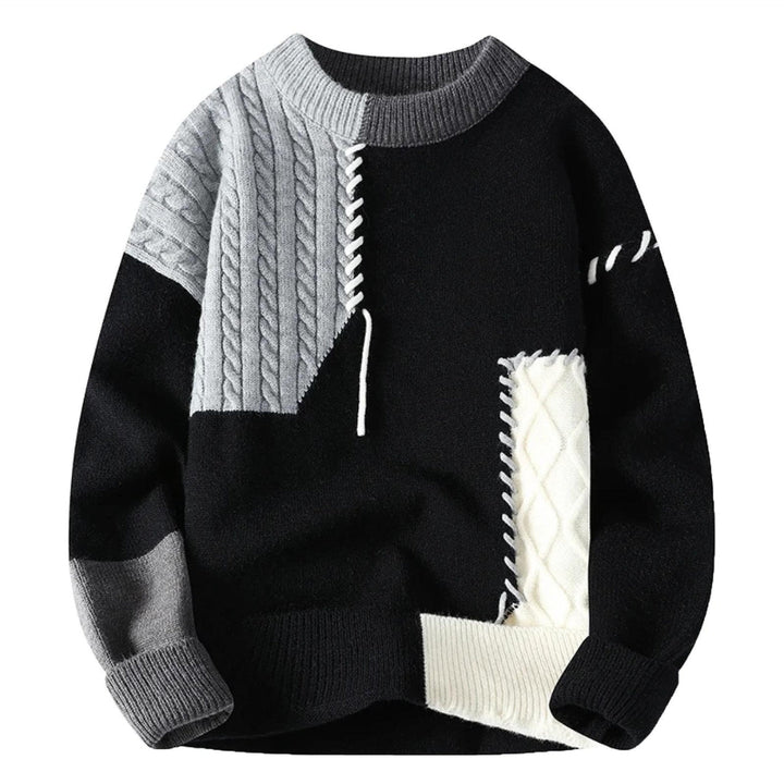 Guadalupe | Pull à pièces patchwork