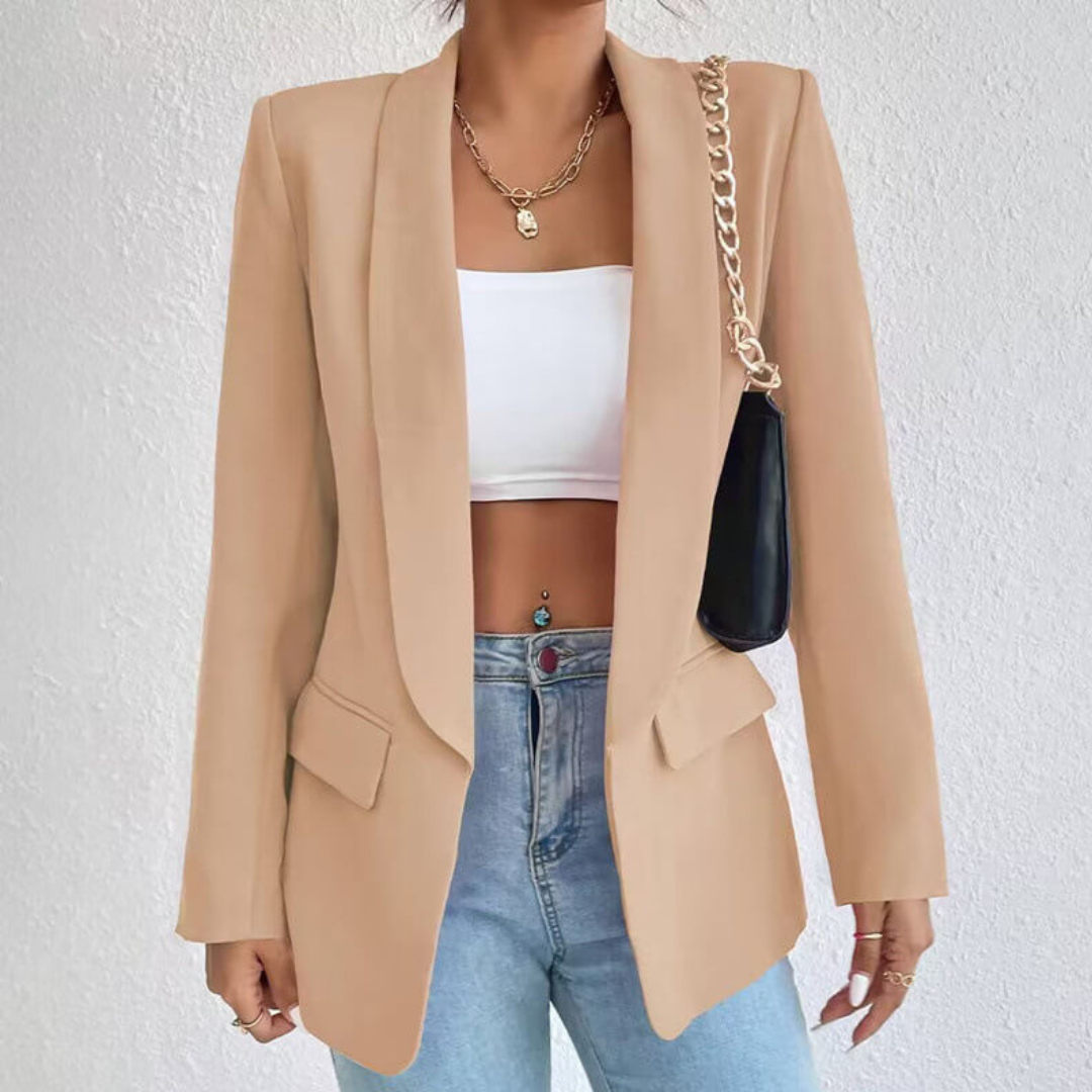 Lucile | Blazer Ouvert à Manches Longues
