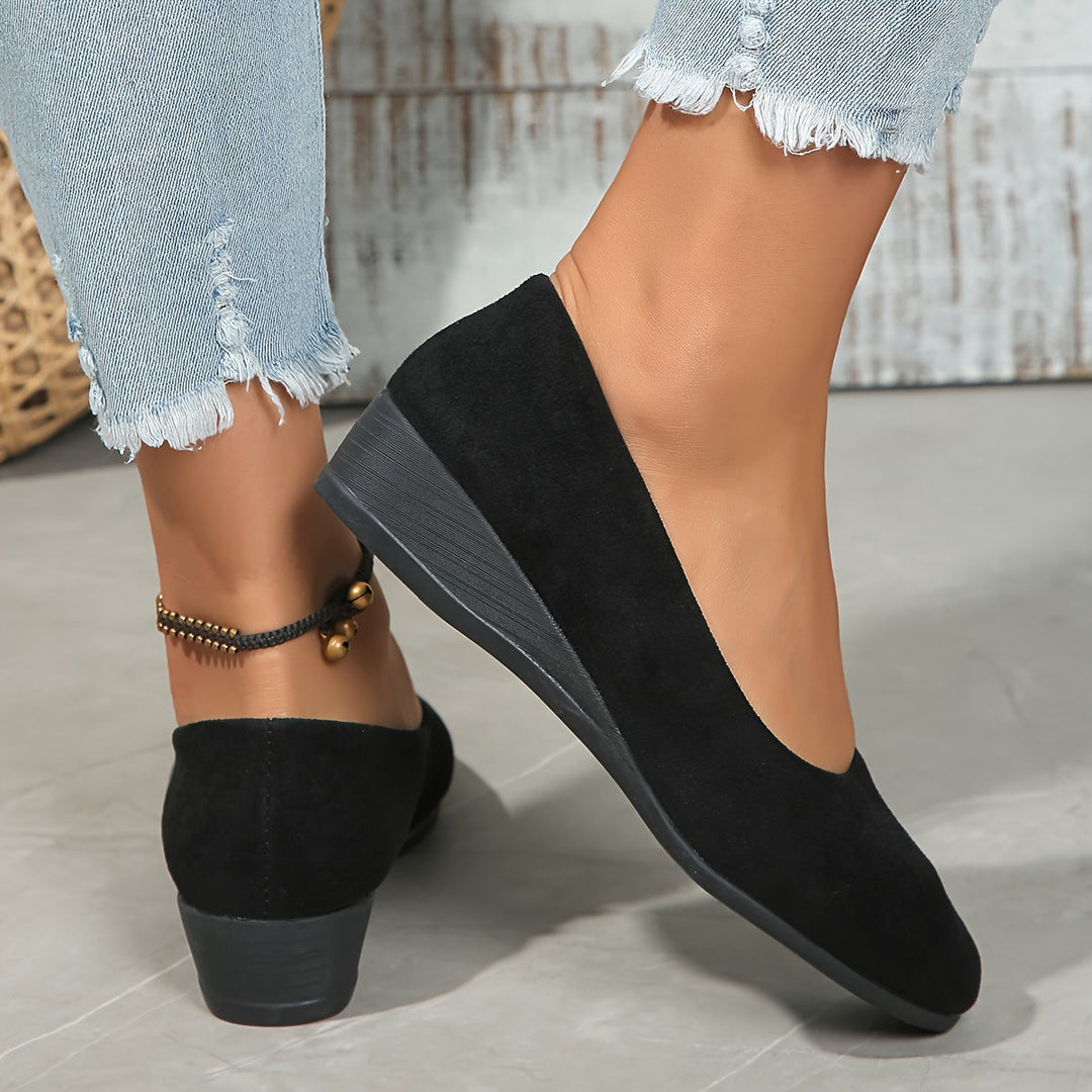 Éliane™ – Ballerines à talon compensé