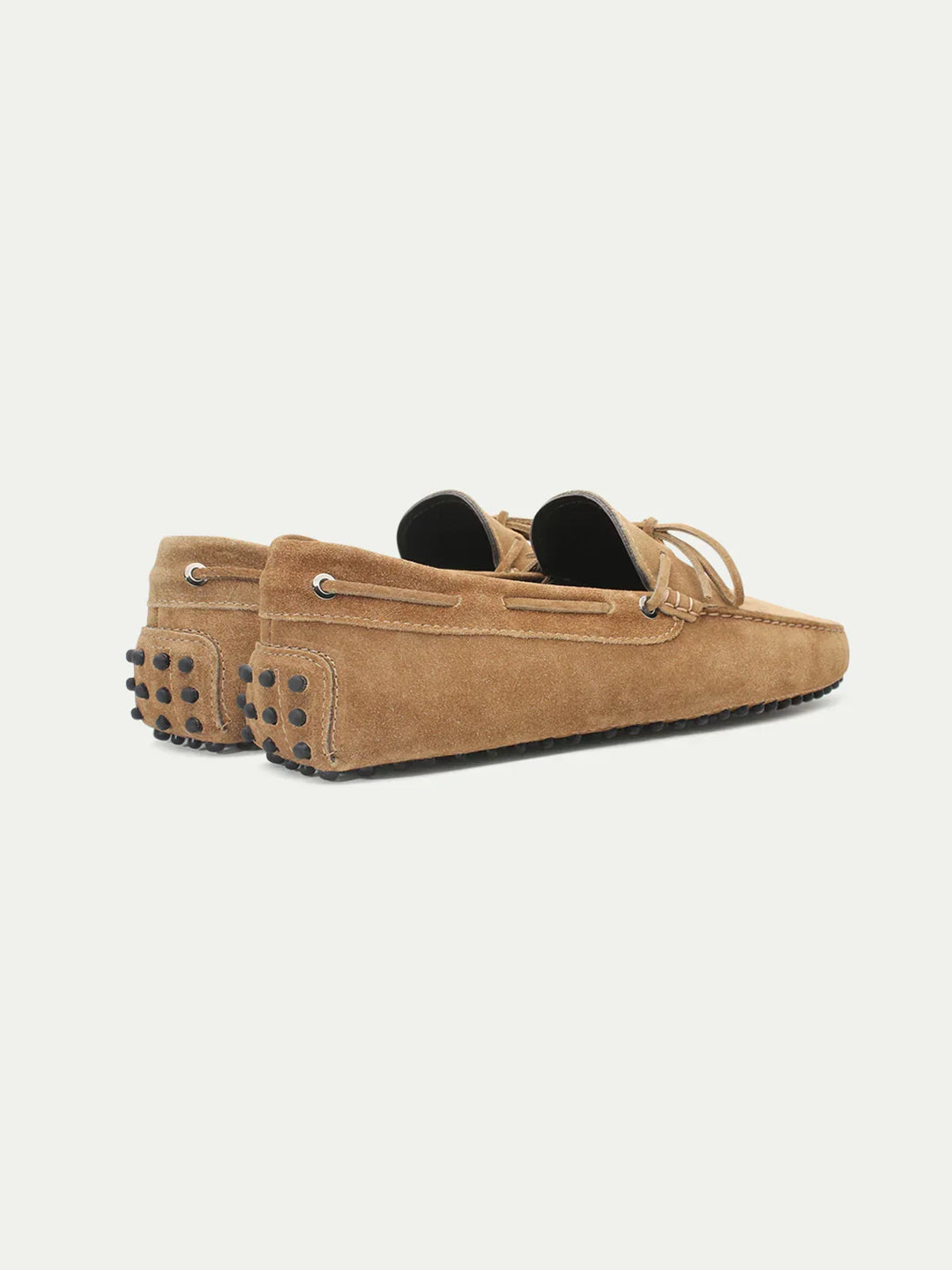 Mocassins de conduite en daim beige