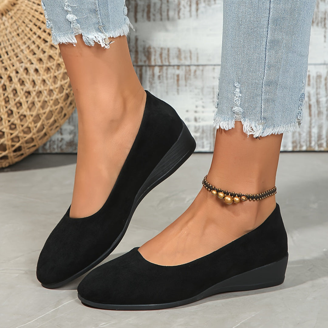 Éliane™ – Ballerines à talon compensé