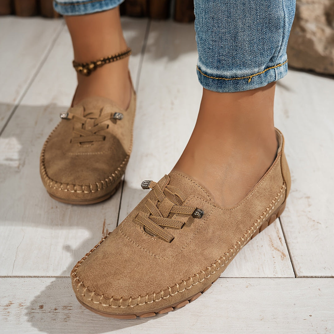 Edwige | Mocassins Souples à Soutien Intégral pour Pieds Sensibles