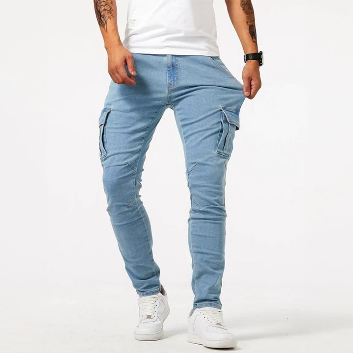 Kody | Jean Cargo Coupe Décontractée