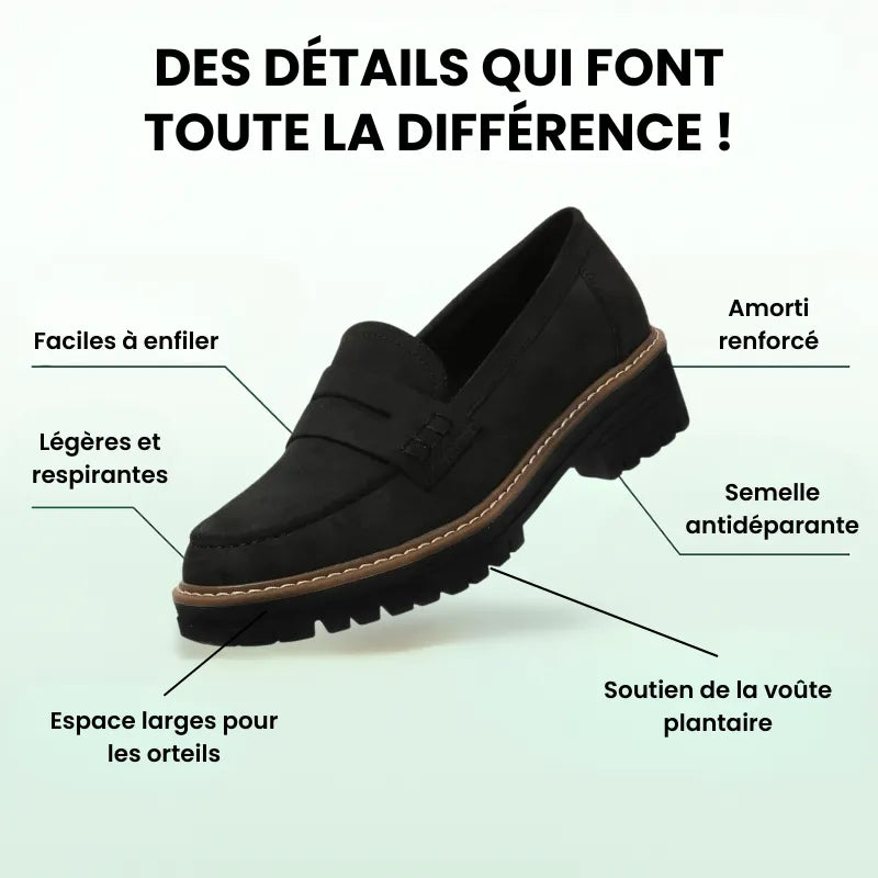 Ombeline | Mocassins à Semelle Antichoc