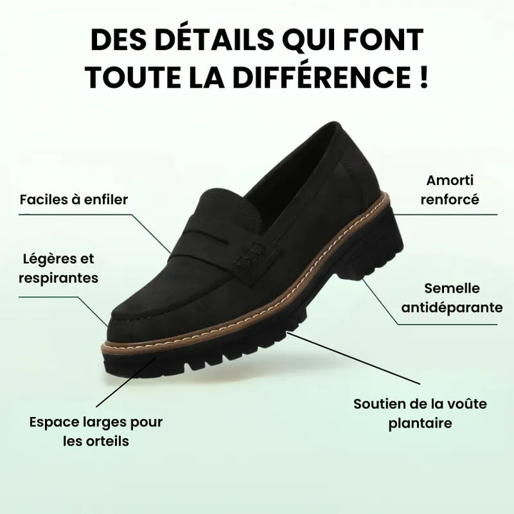 Ombeline | Mocassins à Semelle Antichoc