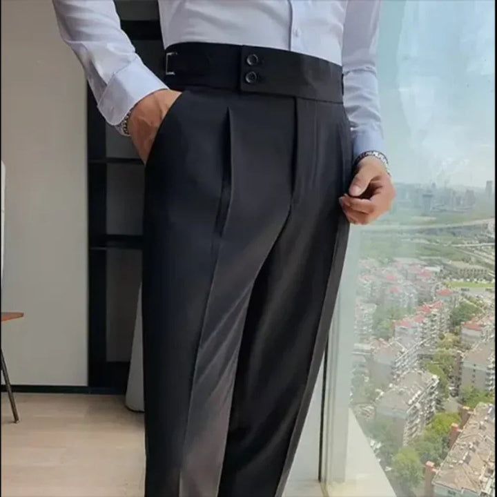 Jasper | Pantalon de Costume Extensible Homme