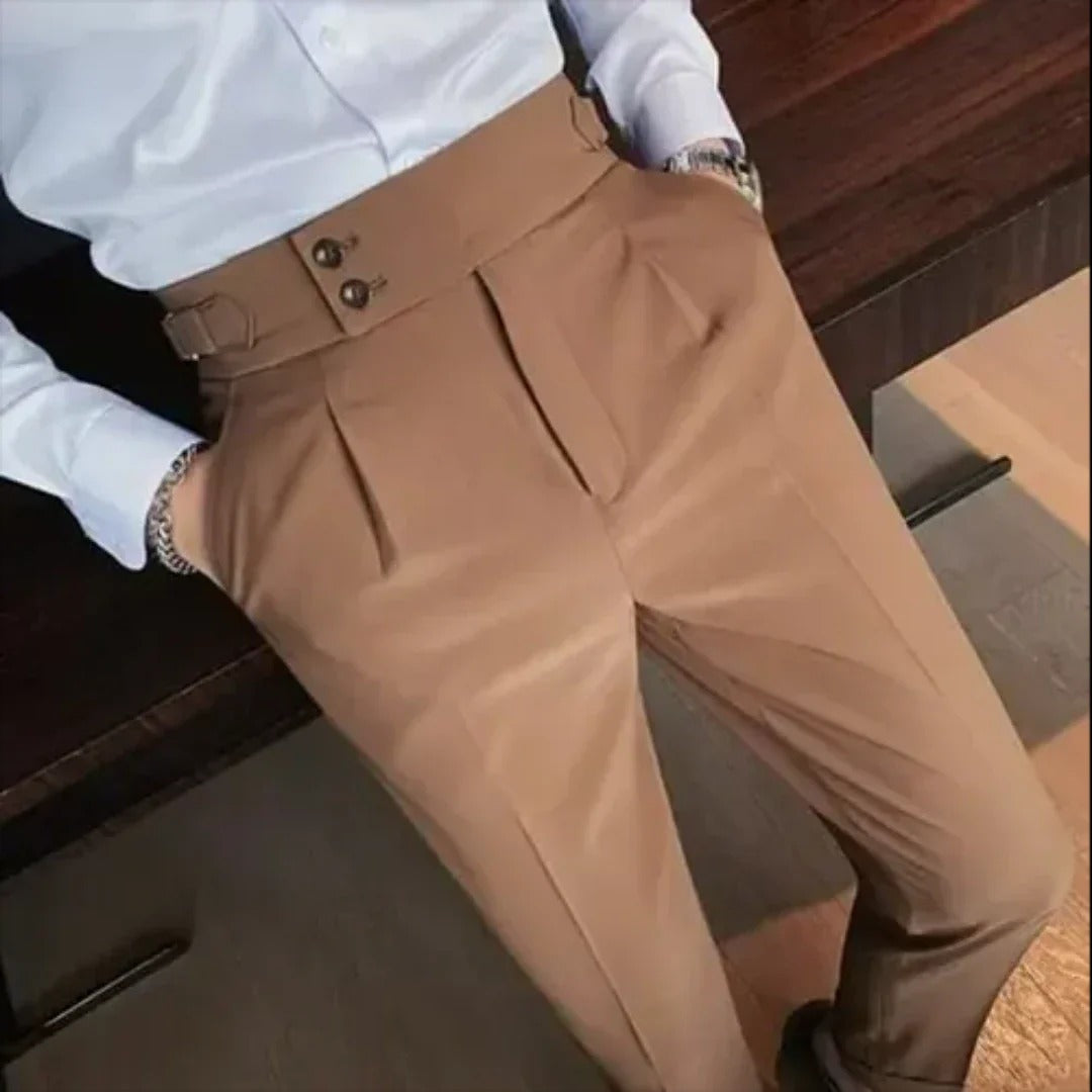 Jasper | Pantalon de Costume Extensible Homme