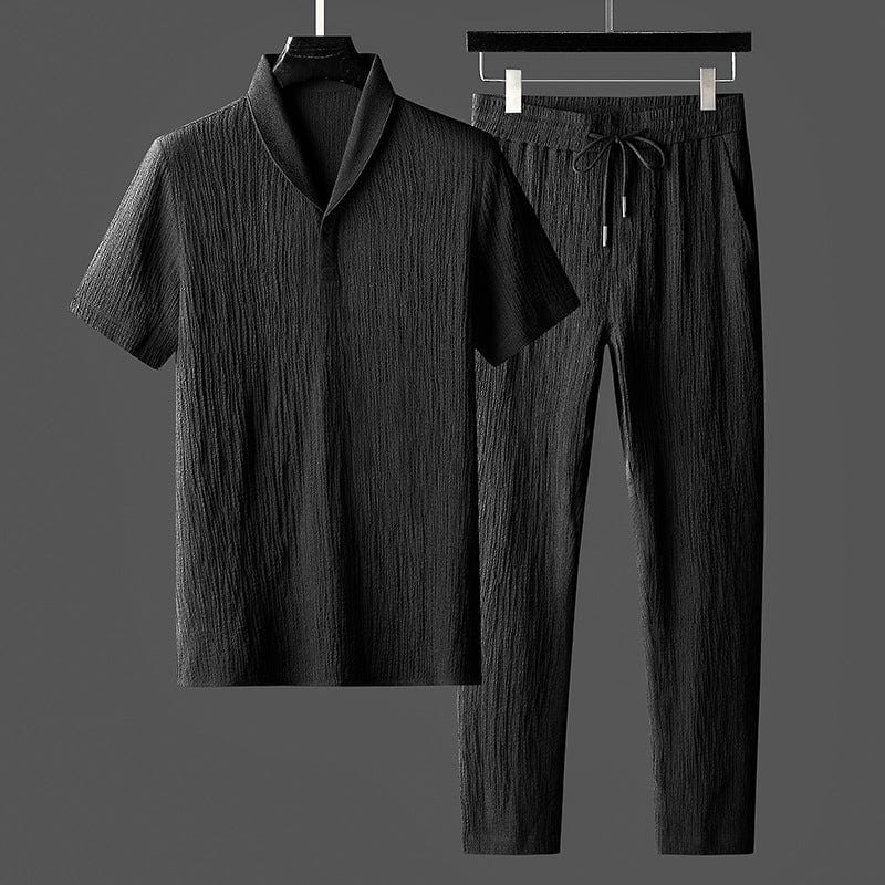 Makai | Ensemble pantalon et chemise classique à coupe ajustée Homme