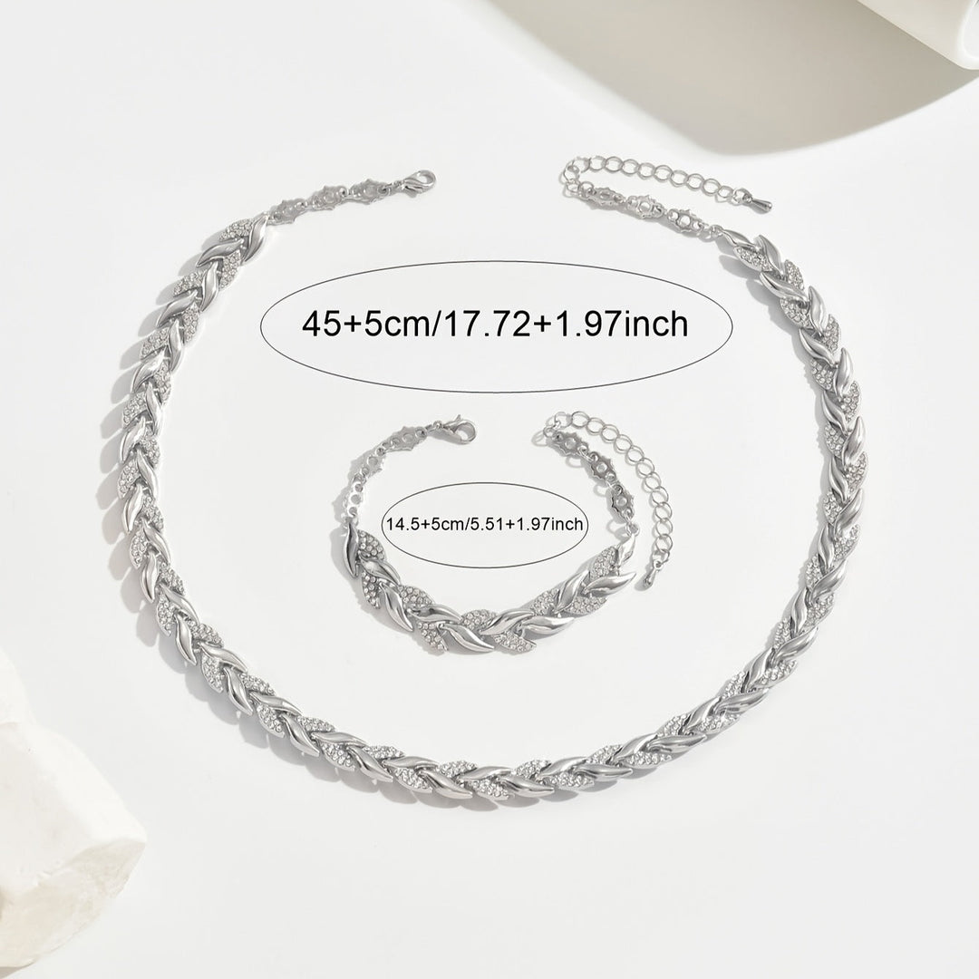Claudine | Parure Collier et Bracelet Queue de Poisson