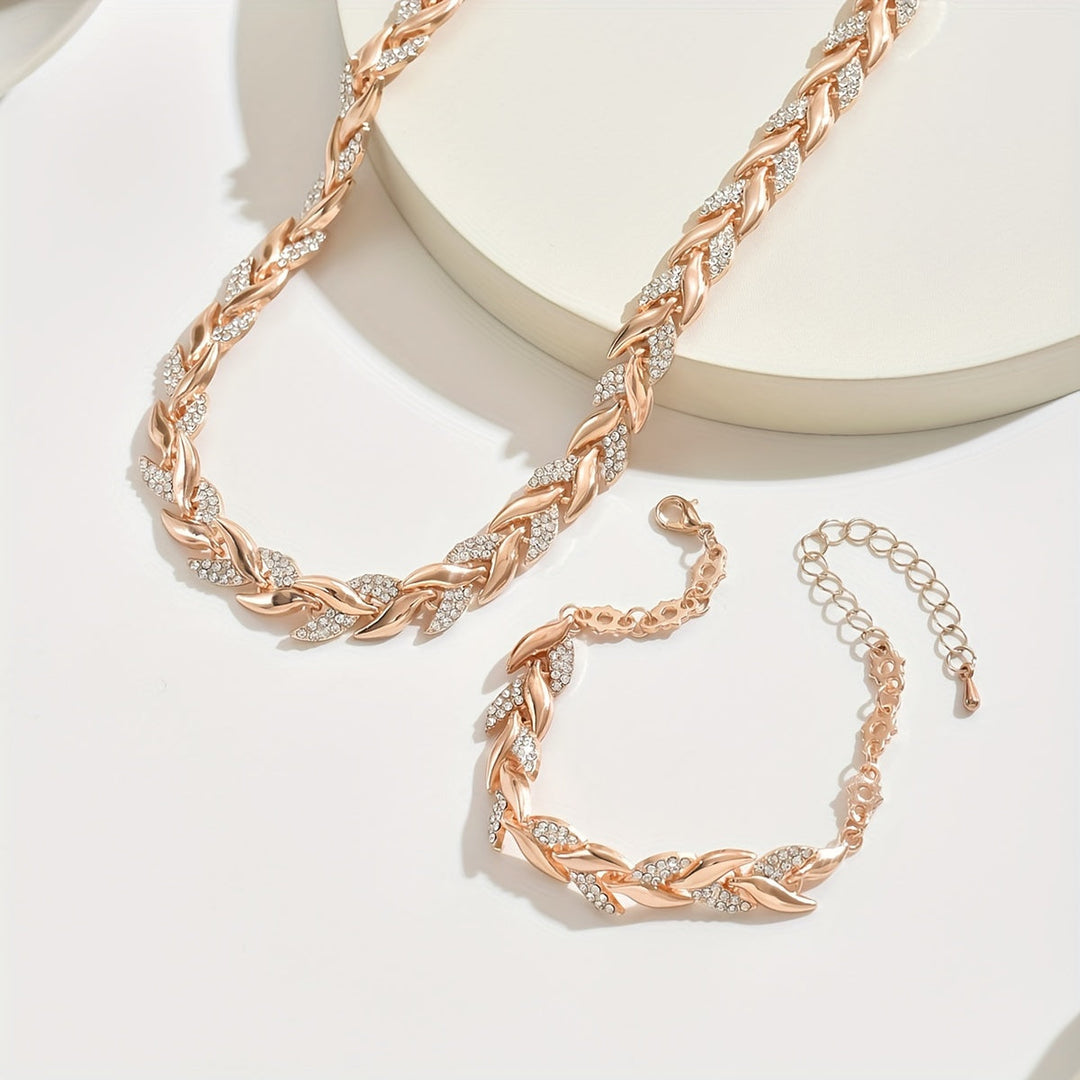 Claudine | Parure Collier et Bracelet Queue de Poisson